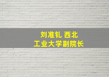 刘准钆 西北工业大学副院长